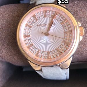 Michael Kors rose gold watch